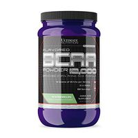 Ultimate Nutrition Flavored BCAA Powder - Caffeine Free with 3g Leucine 1.5g Valine 1.5g Isoleucine - Post Workout Amino Acid Supplement, Watermelon, 60 Servings