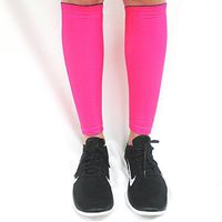 ATB 1 Pair Women's Compression Running Sleeves Support Shin Calf Splint Legs Large