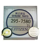 295-7580 Genuine Original Citizen Watch Energy Cell - Battery - Capacitor for Eco-Drive Watch (Same as 295-758)