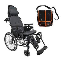Karman MVP502 20" X 18" seat Lightweight Ergonomic Reclining Wheelchair | Free Black Wheelcair Seat Belt!!