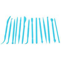 Meolin 14pcs/set Cake Biscuit Cookie Cutter Engraved Pen Cake Modelling Tools Kit,Plastic,4.3-4.9inch