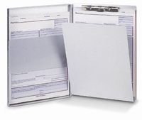 OfficemateOIC Side-Loading Aluminum Forms Holder, 8.5 x 12 Inch (83203)