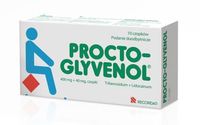 Procto-GLYVENOL Rectal Suppositories - 10 pcs Treatment of Hemorrhoids