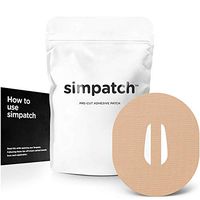 SIMPATCH – Dexcom G6 Adhesive Over Patch (25-Pack) (Beige)