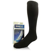 Jobst - SENSIFOOT Diabetic Mild Compression Over-the-Calf (Knee High) Black Large
