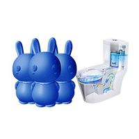 Coohole Automatic Toilet Bowl Cleaner Household Bathroom Cleaning System Blue Bubble Tank Deodorant Cleaning with Natural Plant Scent