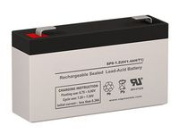 LC-R061R3PU 6 Volt 1.4 AmpH SLA Replacement Battery with F1 Terminal