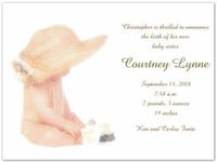 Annalise Birth Announcements - Set of 20
