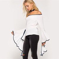 Meolin Fashion Women's Long SleeveLoose Casual Blouse Tops T-S,Spandex,M