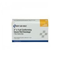First Aid Only 2" Conforming Gauze Roll Bandage, 2-Count Boxes (Pack of 10)