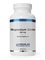 Douglas Laboratories® - Magnesium Oxide - Supports Normal Heart Function and Bone formation* - 250 Capsules