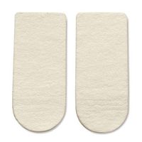 HAPAD 3/4 Length Heel Wedges, Small, 3x3/8 inch, case of 12 pairs