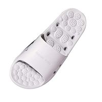 Goldweather Men Shower Sandal Slippers Quick Drying Open Toe Non-Slip Bath Slippers (9.5/10.5, Gray)