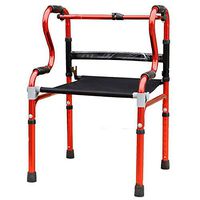 XIAOXIAO Sliding Walker, Foldable Walker Walking Frame, Suitable for Middle-Aged and Elderly and Lower Limb Rehabilitation Training