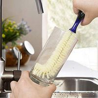 Cleaning Supplies Baby Bottle Brush Cleaner Spout Cup Glass Teapot Washing Cleaning Tool Brush,Home Decoration for Bedroom Living Room Kitchen