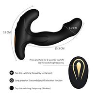 12 Powerful Speed Vibration Rechargeable Stimulator Massaging Toys for Men Self Pleasure Adults Toys,T-Shirt