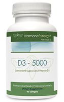 D3-5000 | 90 Softgels | Convenient Supra-Dose Vitamin D3 | Pharmaceutical Grade