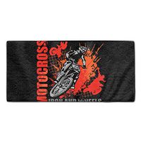 Dirt-Bike Motocross Microfiber Cleaning Cloths | Best Towels For House-Hold Cleaning, Dusting, Scrubbing, Absorbing | size 11.8 X 27.5 Inches