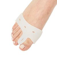 [Medi&Story] Silicone Bunion Corrector&Relief Protector-Treat Pain in Hallux Valgus, Tailors Bunion, Big Toe Joint, Hammer Toe, Toe Separators Spacers Straighteners splint Aid surgery treatment Type_D