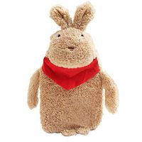 Premium Classic Hot Water Bottle with Cute Plush Rabbit Cover, Rubber Hot Water Bag Household Warm Bag (1L)