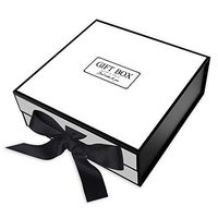 Gift Box Large Rectangle JIAWEI - 13x12.1x4.5inchs with Lids and Magnetic Closure for Weddings Birthday Bridesmaid Proposal and Baby Bridal Shower FSA Gift Box Include a Greeting Card and Tissue Paper