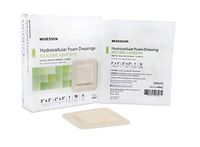 Silicone Foam Dressing McKesson 7 X 7 Inch Sacral Silicone Gel Adhesive Without Border Sterile