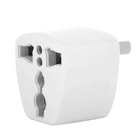 Salmue US Plug Adapter, Universal Power Plug Travel Converter Adapter Converting from EU/UK/AU to USA