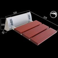 Shower seat,Folding seats Wall mount Changing shoes stool Bath chair [anticorrosive] For adults Elderly Bathroom Corridor Rest-D