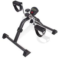 Carex Foldable Under Desk Exercise Bike - Desk Bike with Digital Display for Arms and Legs - Great for Elderly, Seniors, Disabled or Office Use
