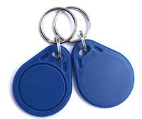 Card-Tech 10pcs RFID 125KHz Writable Rewrite T5577 Proximity Access Key fobs key tags