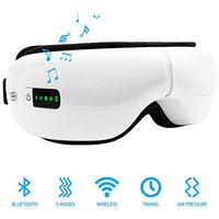 Wireless Eye Massager 【Air + Vibration + Timing + Acupressure + Music Function】 Bluetooth Airbag Massager Eye Stress Reliever