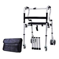 Folding Rollator Walking Aids Drive Healthcare Walking Frame Medical Walking for Elderly, Seniors, Handicap, Disabled