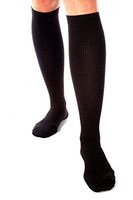 Made in USA Compression Socks for Men 30-40 mmHg - Soft Microfiber Material - X-Firm Dress Support Socks - Closed Toe - Absolute Support SKU: A305BL2