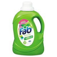Fab 2X He Spring Magic Liquid Laundry Detergent, 50 Ounce