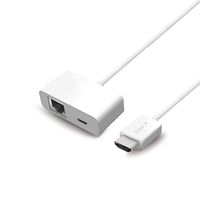 MagicEther Full HD Wireless Display Receiver Connect The Router via Ethernet Cable, iOS/Android/Mac OS/Windows Support, Google Home/Alexa Voice Control, OTA Updates, Easily Setup