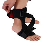 Foot Ankle Joint Support, Adjustable Orthosis Strap Foot Knee Sprain Fracture Orthosis Brace