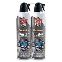 Dust Off® Disposable Compressed Gas Duster, 17 oz. Can, 2/Pack (FALDPSJMB2) by Dust-Off