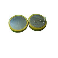 New 2 x Rechargeable LIR2450 LIR 2450 3.6V Cell with Tab Ship from China