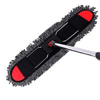 ZLMI 360 Degree Rotation Mop Microfiber Aluminum Caterpillar Cleaning Floor Mopping,70CM