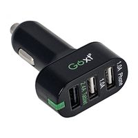 Custom Accessories GOXT 23630 Black Triple USB Plug