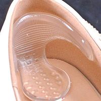 Finance Plan Fashion Silicone Gel High Heel Grip Shoe Insole Pad Foot Care Protector Cushion