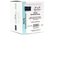 Sterile Bordered Gauze Dressing - Item Number 00261EBX - 2”x2” - 50 Each / Box