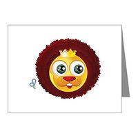 Note Card SmileyFace Zodiac Leo