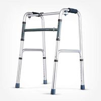 Gflyme Old Man Walker Four-Legged Walker Pulley/No Pulley Assisted Walker Four-Legged Walking Stick (Color : Pulley)