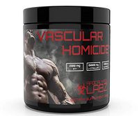 Apocalypse Labz Vascular Homicide - Non Stimulant Pre-Workout Pump Supplement Powder - Vasodilator & Muscle Growth Builder - Natural Energy Booster with L-Citrulline - No Carbs, Sugar, Calories - 394g
