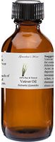Vetiver Essential Oil 4 oz 100% Pure and Natural Therapeutic Grade Grandma's Home