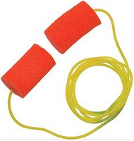 Califone Disposable Foam Earplugs w/ Cord - Box of 200