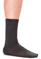 KingSize Men's Big & Tall Diabetic Crew Socks - Big - XL, Grey