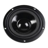 Visaton W130S-8 5" Woofer with Treated Paper Cone 8 Ohm