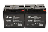 APC SMART-UPS XL SUA3000XL Replacement 12V 18Ah Raion Power Batteries (4 Pack)